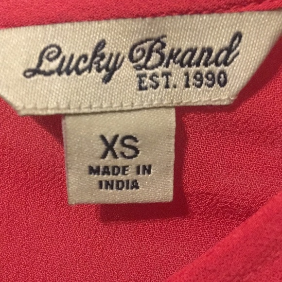 🌸Lucky Brand Sleeveless Blouse size  XS - Picture 4 of 5